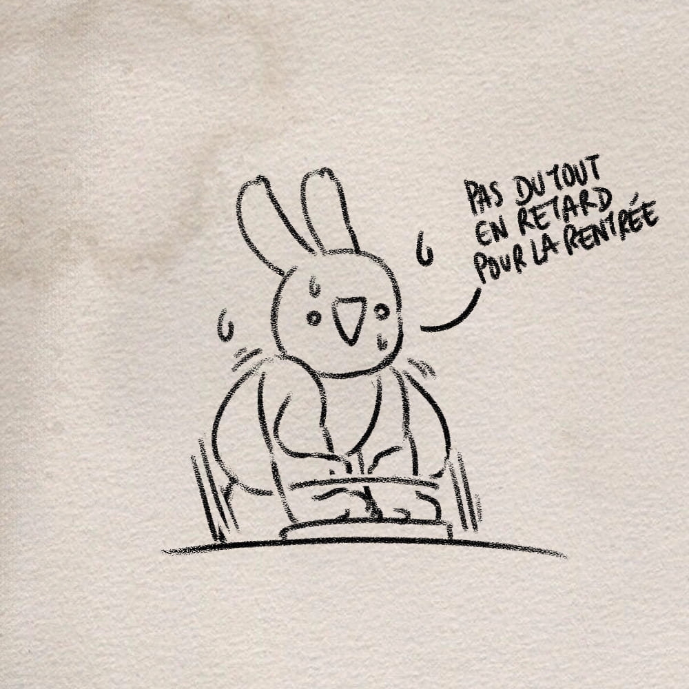 Page du mini strip : Le retour.