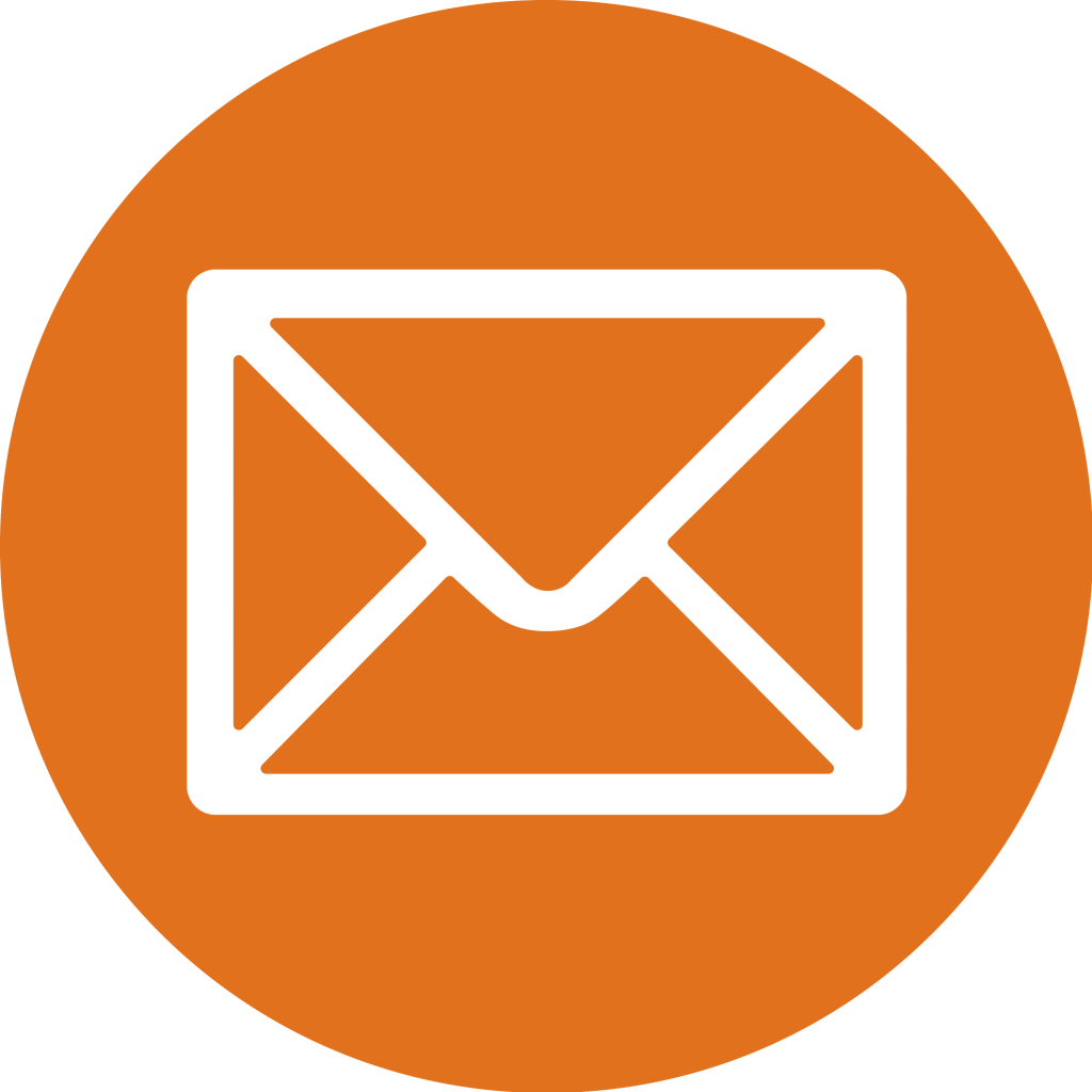 Icone Mail orange