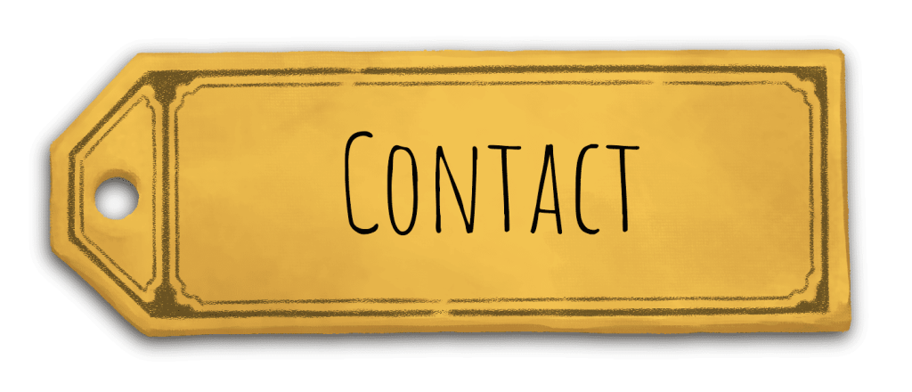 Etiquette jaune pour titre Contact