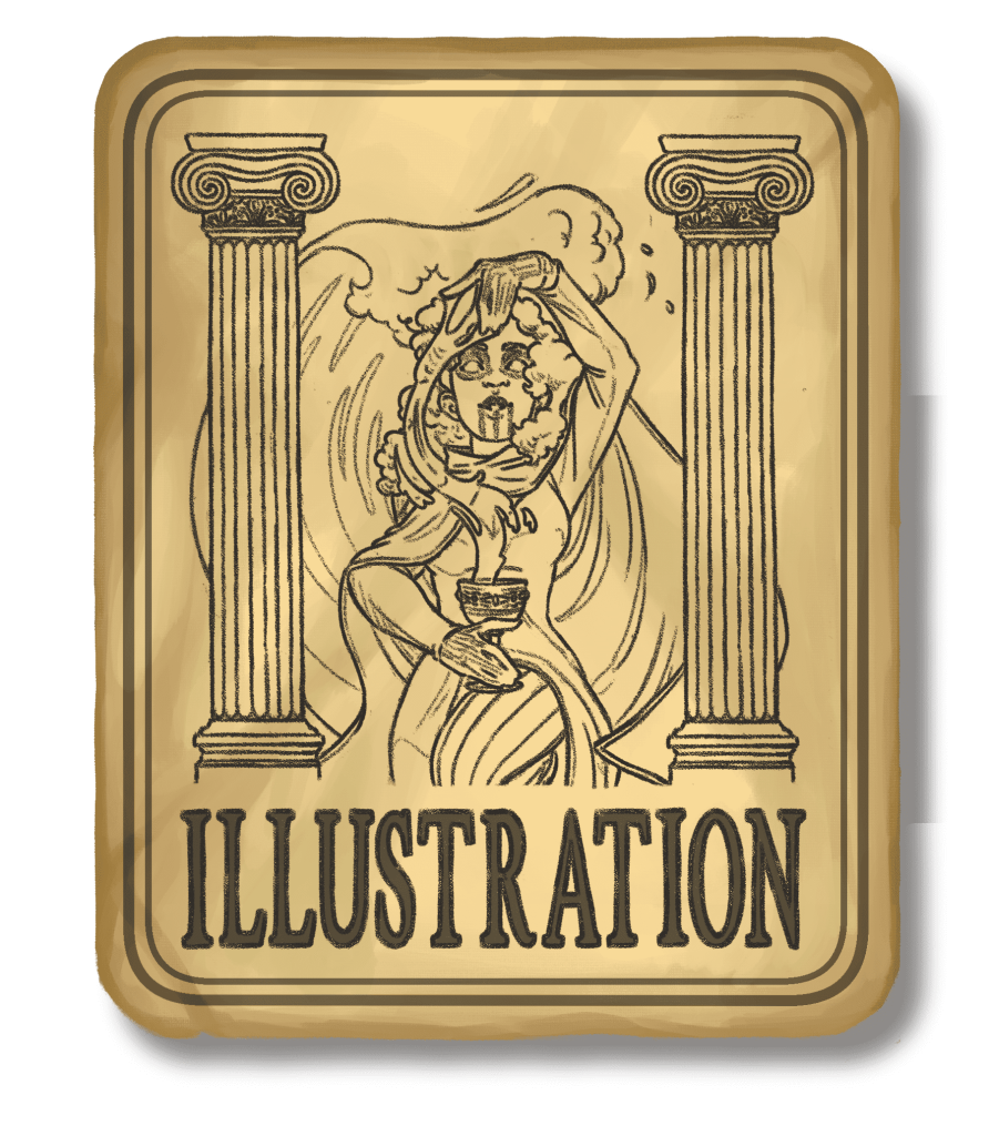 Petite Carte prestation Illustration : Des personnages, aux paysages, Noémie Mongin mets en scène et en image vos idées