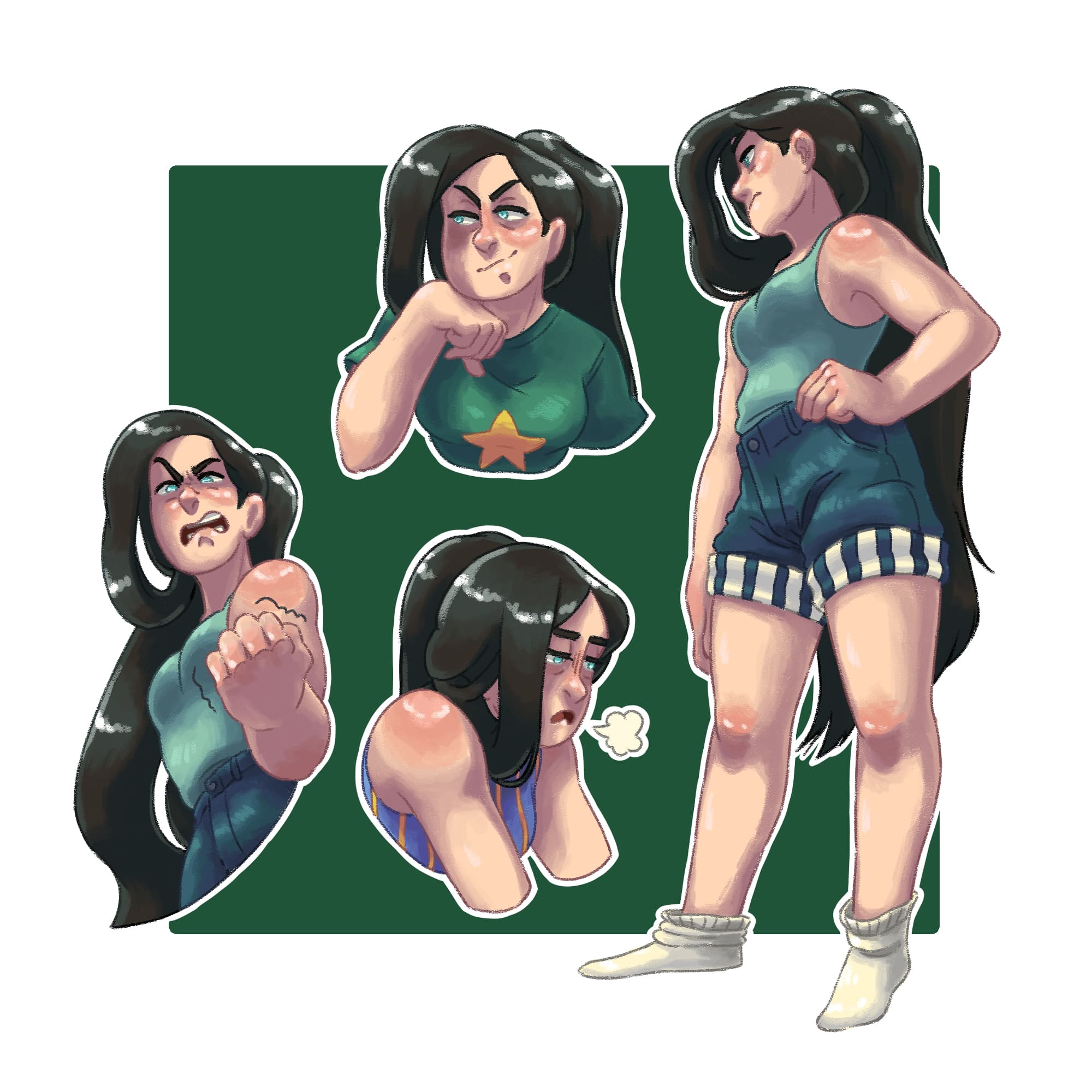 Fiche personnage d'Eloïse, héroïne des "Mondes Miroirs"