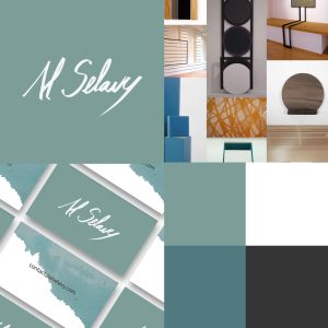 Charte graphique du site internet vitrine de Al Sélavy